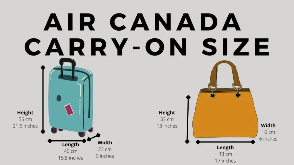 Air Canada Carry On Size - orintravel.com