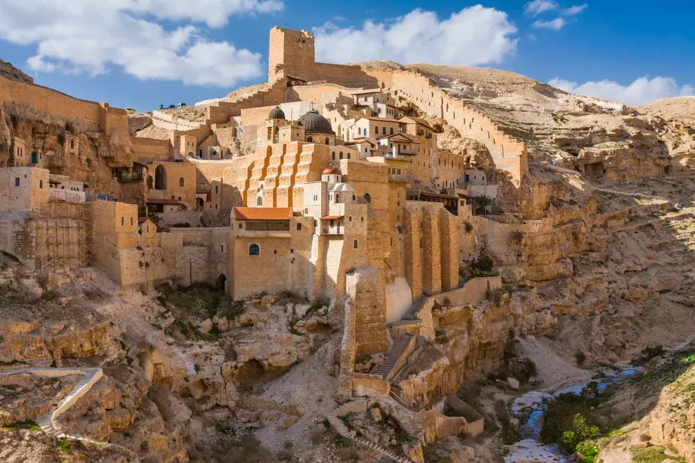 The West Bank city of Bethlehem pictured on a hillside for a piece on whether or not Jerusalem is safe to visit