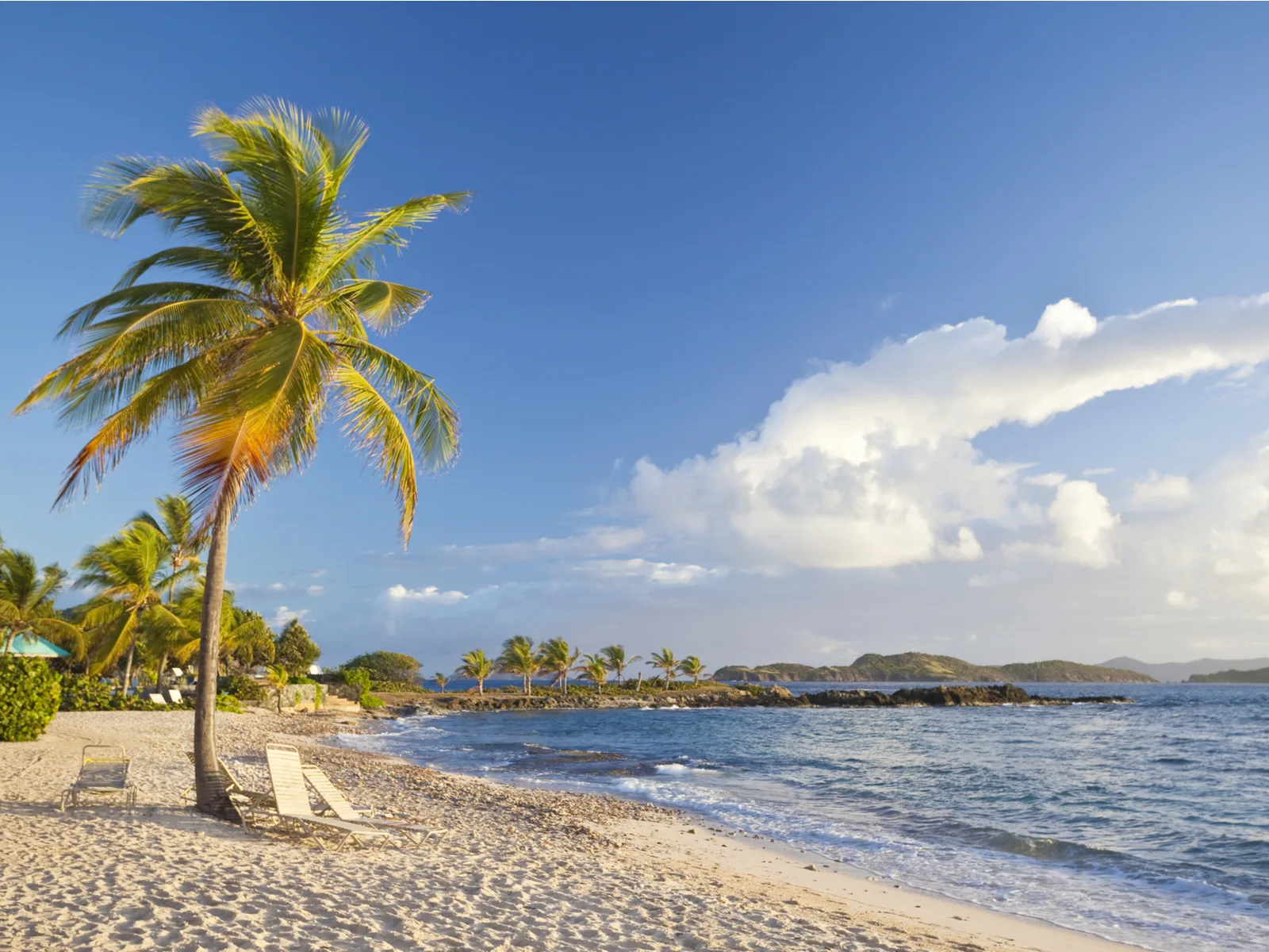 Morning walk along the Sapphire Beach in St Thomas for a piece titled Is Saint Thomas Safe