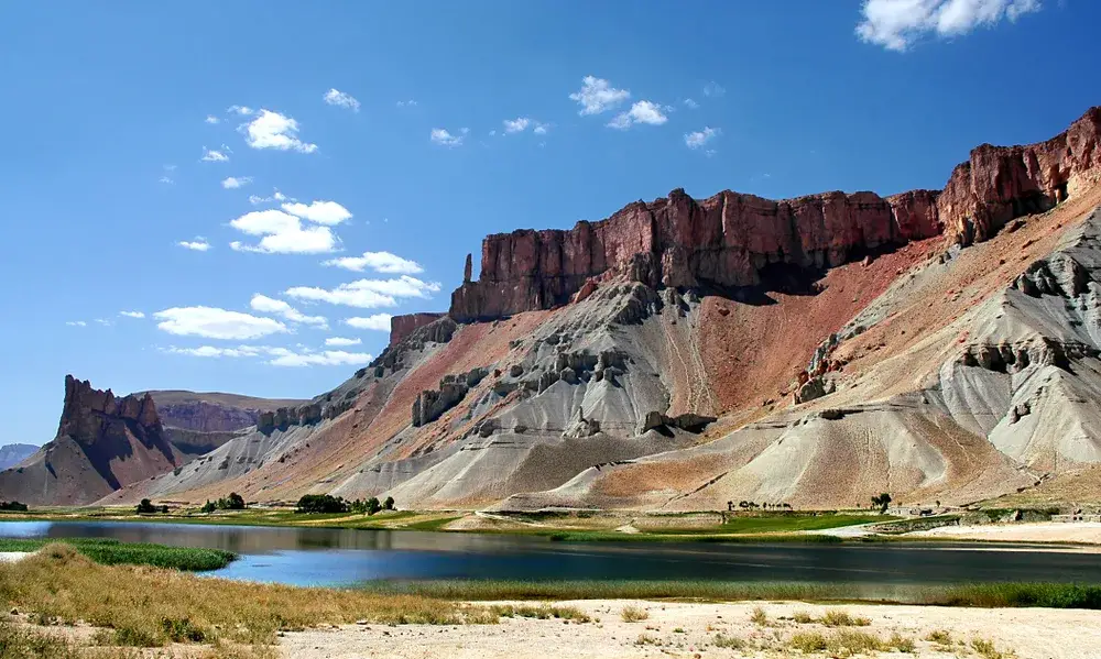 As an image for a post on Is Afghanistan Safe to Visit, Band-e Amir lakes near Bamyan